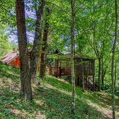 Very Private, Real Log Cabin With Hot Tub! Sevierville Dış mekan fotoğraf