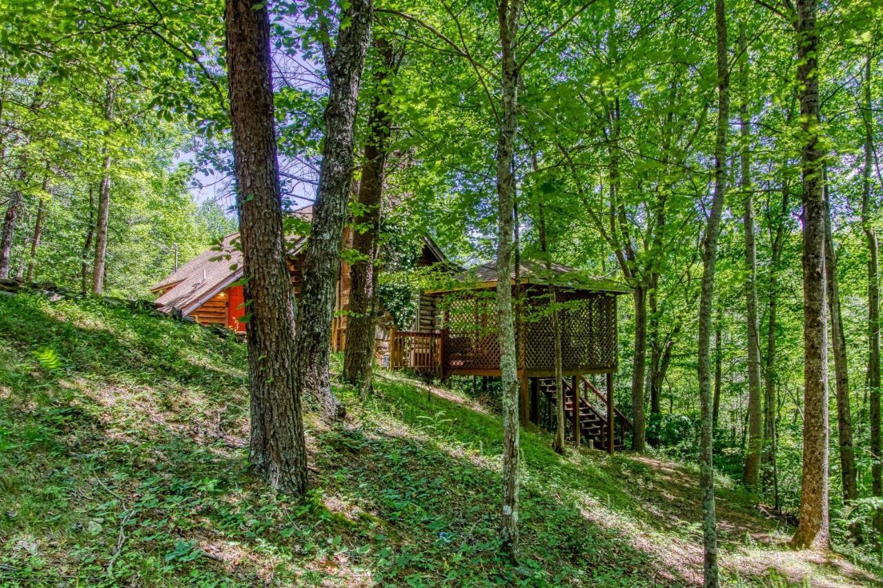 Very Private, Real Log Cabin With Hot Tub! Sevierville Dış mekan fotoğraf