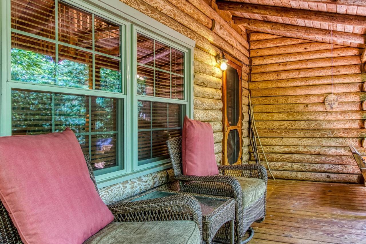 Very Private, Real Log Cabin With Hot Tub! Sevierville Dış mekan fotoğraf