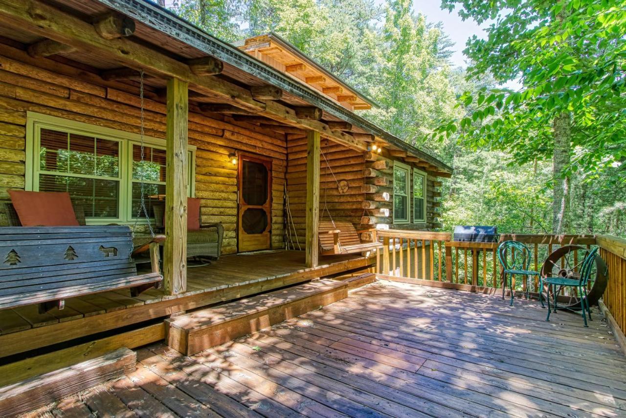 Very Private, Real Log Cabin With Hot Tub! Sevierville Dış mekan fotoğraf